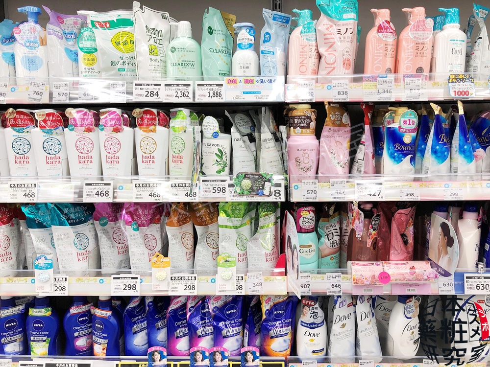 [沐浴乳@JAPAN]強打保濕效果沐浴乳六款介紹 花王 KAO 獅王LION 葵緹亞 KRACIE 樂敦ROHTO 蜜濃MINON 沐浴乳老實說@日本藥粧研究室